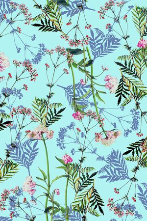 植物印花华亿平台图片