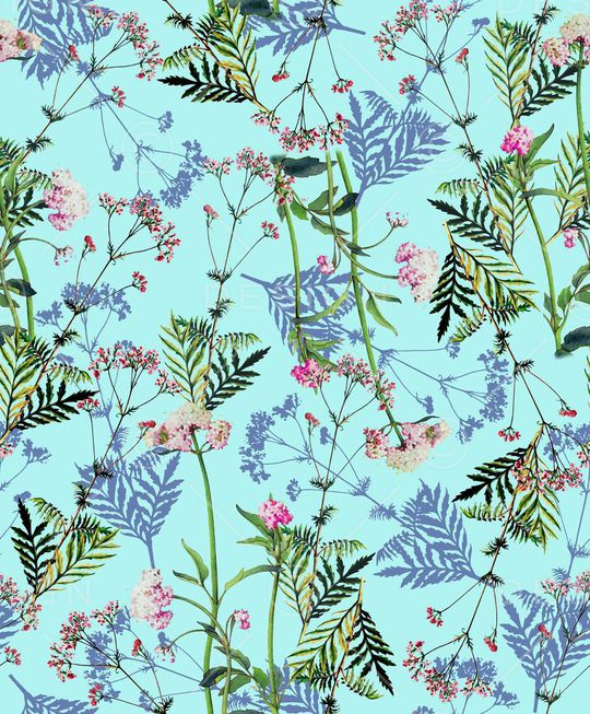 植物印花华亿平台图片