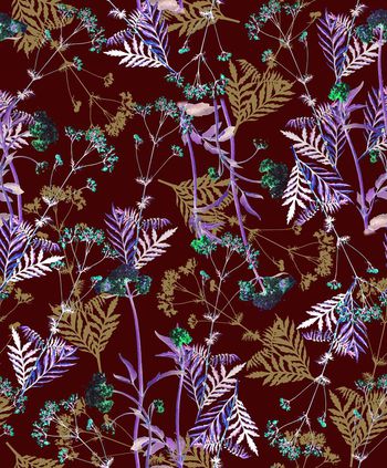 622452-花卉油画女装小清新华亿平台3