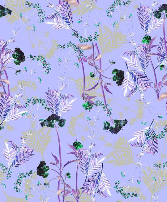 植物印花华亿平台图片