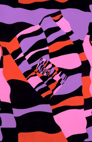 几何印花华亿平台图片