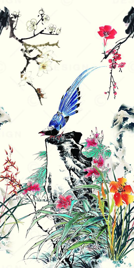 定位花印花华亿平台图片