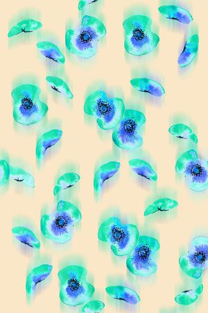 清新印花华亿平台图片