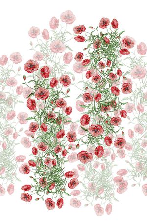 花朵印花华亿平台图片