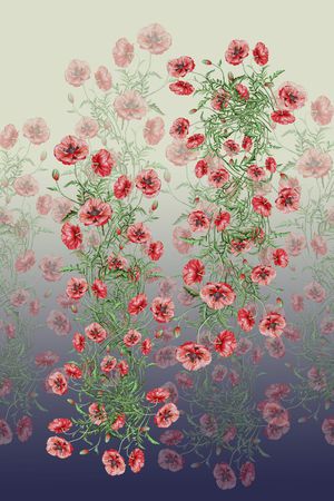 花朵印花华亿平台图片