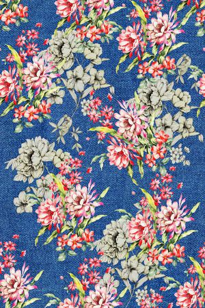 牛仔印花华亿平台图片