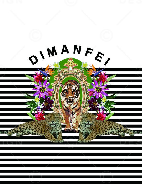 老虎印花华亿平台图片