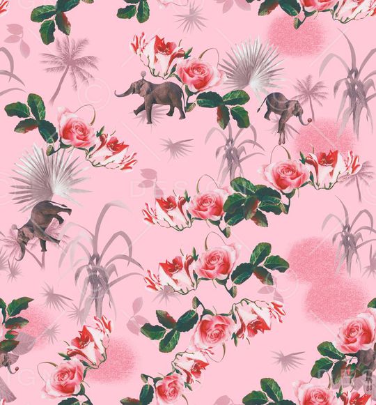 花瓣印花华亿平台图片