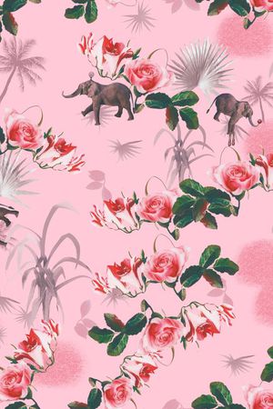 花瓣印花华亿平台图片