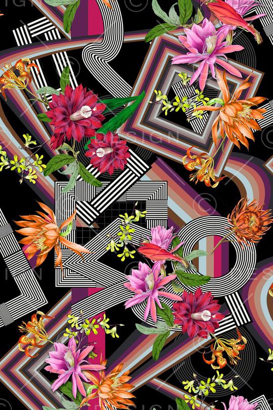 几何印花华亿平台图片