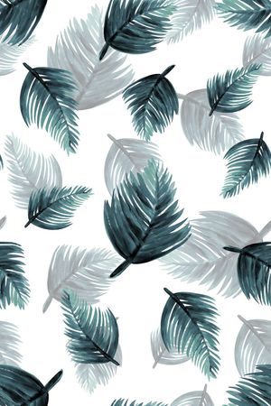 热带风情印花华亿平台图片