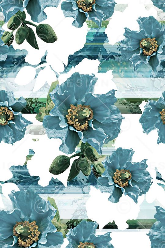 抽象手绘满版最新高清数码时尚潮流大牌复古欧美风印花华亿平台图片