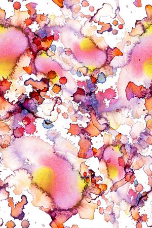 手绘抽象印花华亿平台图片