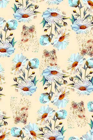 花朵印花华亿平台图片