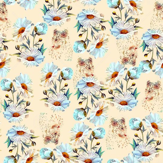 花朵印花华亿平台图片