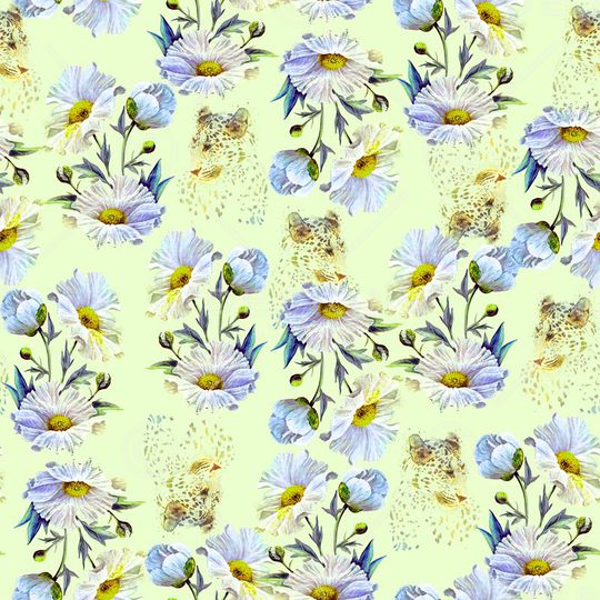 花朵印花华亿平台图片