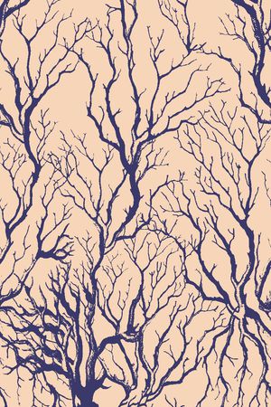 树枝定位印花华亿平台图片