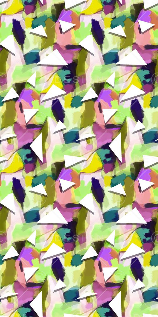 抽象手绘满版最新高清数码时尚潮流大牌复古欧美风纹理印花华亿平台图片