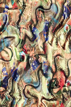 蝴蝶荟萃印花华亿平台图片