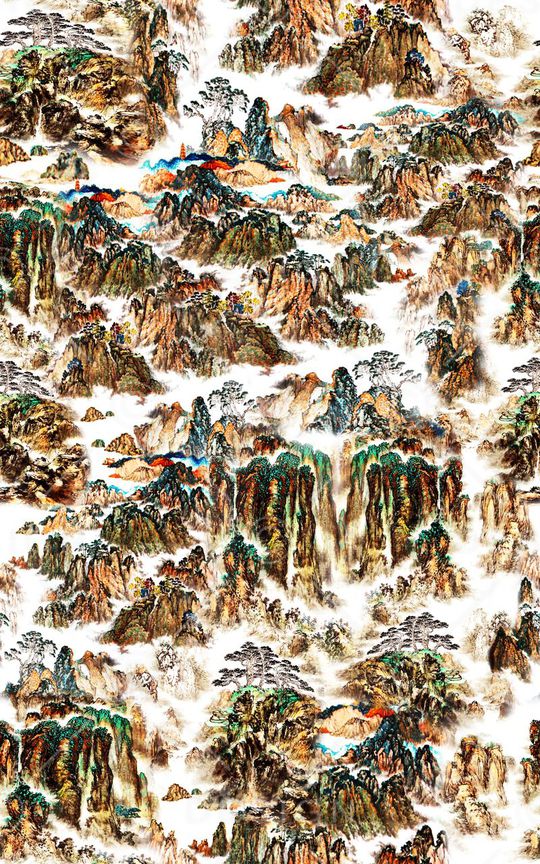 国画印花华亿平台图片