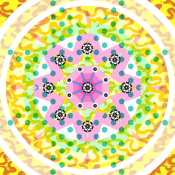 现代流行印花华亿平台图片