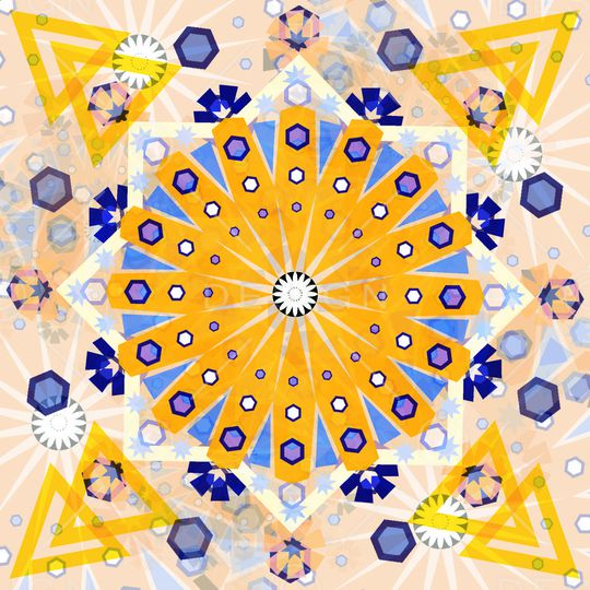 色彩的变化印花华亿平台图片