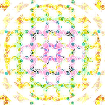 色彩的变化印花华亿平台图片