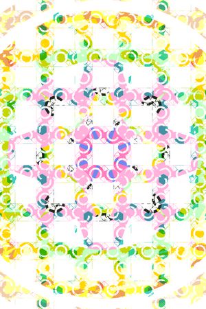 色彩的变化印花华亿平台图片