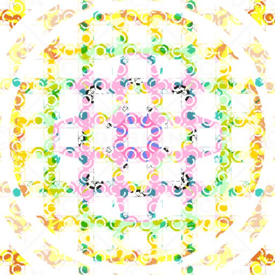 色彩的变化印花华亿平台图片