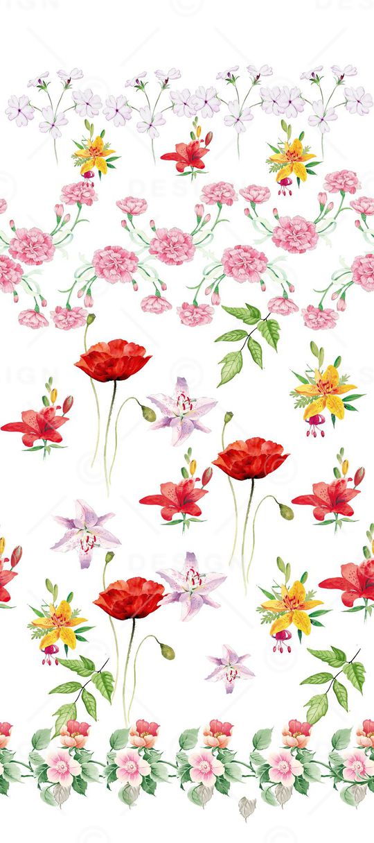 乱花印花华亿平台图片