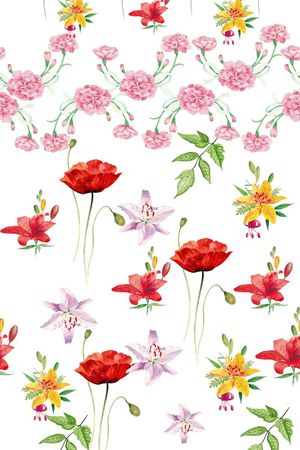 乱花印花华亿平台图片