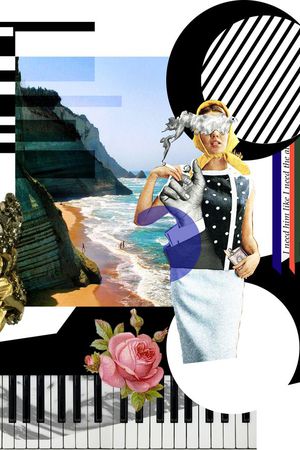 几何印花华亿平台图片