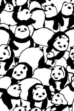 熊猫印花华亿平台图片