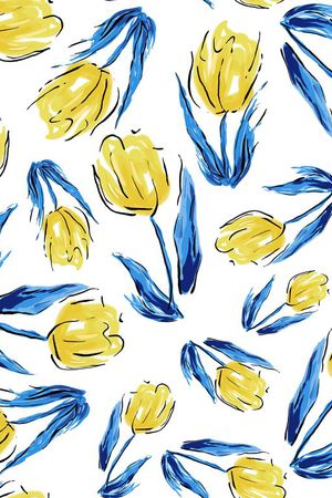 郁金香印花华亿平台图片