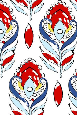 手绘印花华亿平台图片