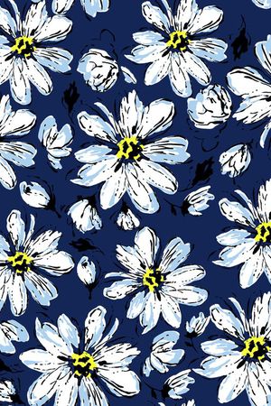 手绘印花华亿平台图片