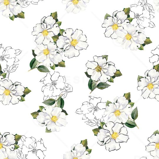 茉莉印花华亿平台图片