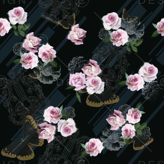 暗黑印花华亿平台图片