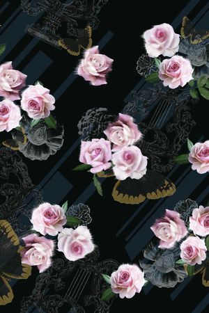 暗黑印花华亿平台图片