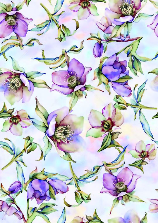 水彩印花华亿平台图片