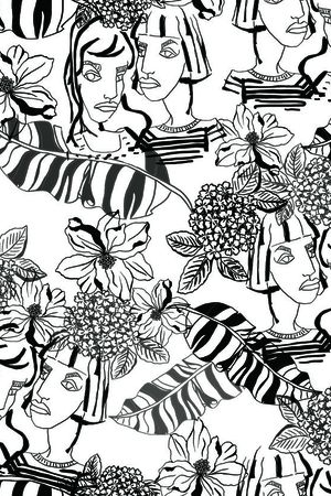 手绘印花华亿平台图片