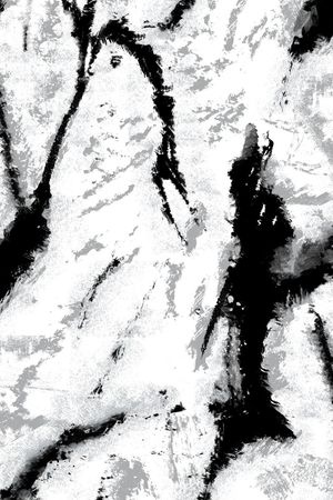 手绘水墨抽象肌理印花华亿平台图片