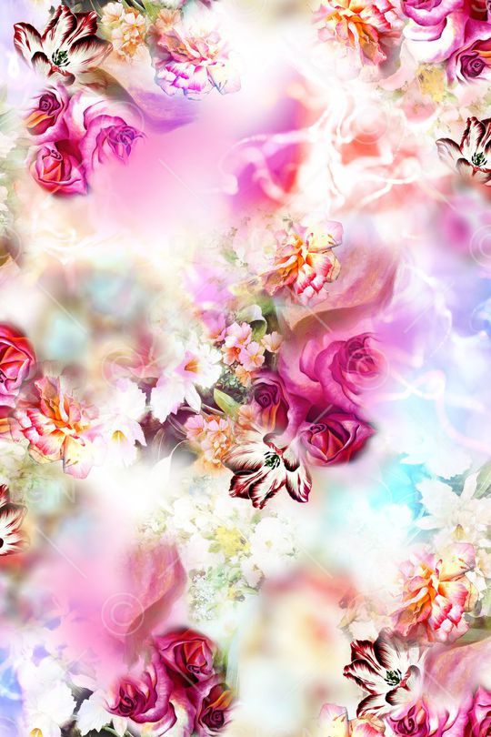 花朵印花华亿平台图片