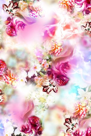 花朵印花华亿平台图片