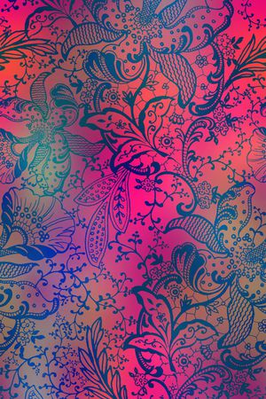 蕾丝印花华亿平台图片