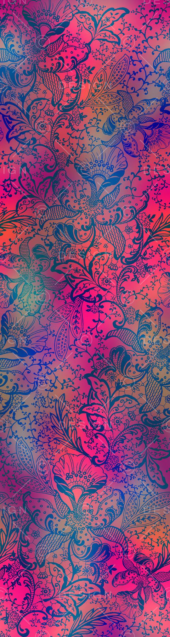 蕾丝印花华亿平台图片