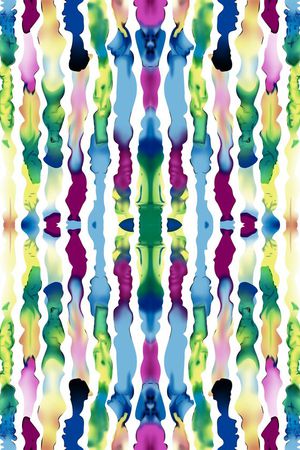 条纹印花华亿平台图片