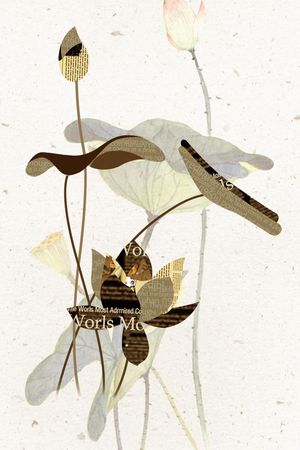 荷花印花华亿平台图片