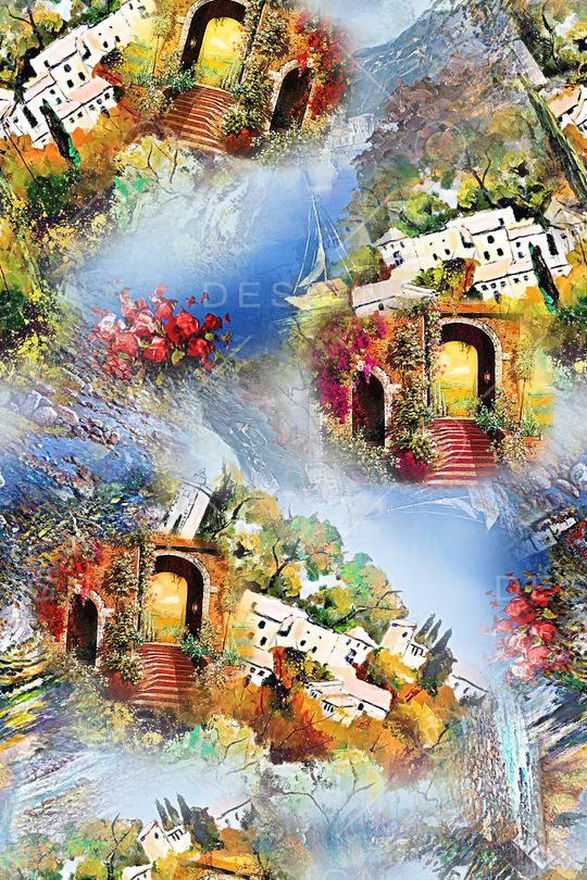 油画印花华亿平台图片