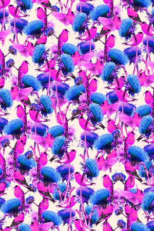 花朵印花华亿平台图片